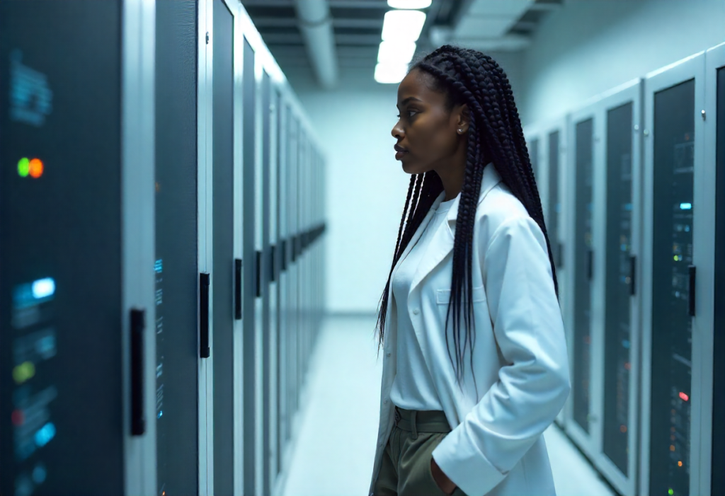 Cybersecurity expert performing threat simulation and penetration testing in Azure Security Labs