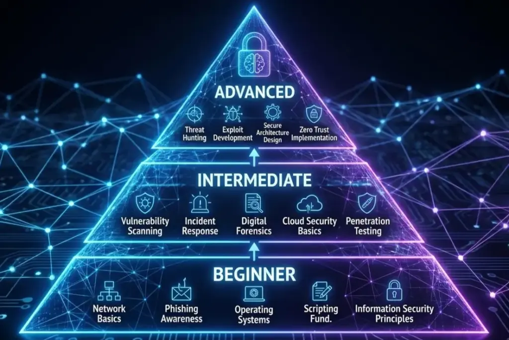 Cyber security certification courses structured for progressive skill development