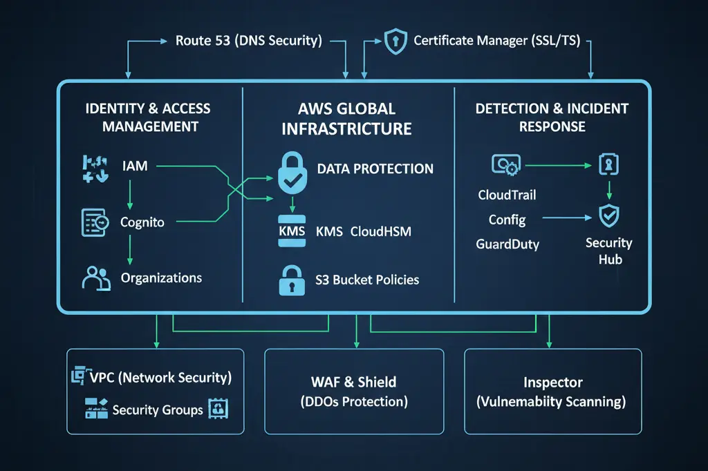 AWS cloud security architecture covered in Go Hackers Cloud training
