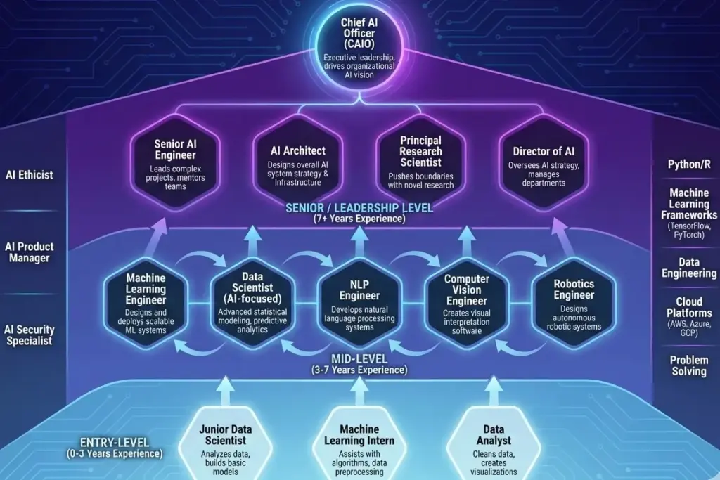 AI career paths after completing AI training for beginners with placement support