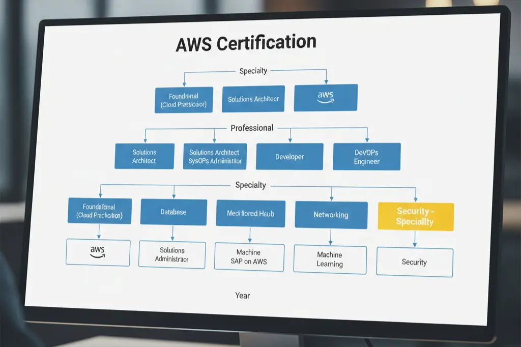 AWS certification path for successful security career change