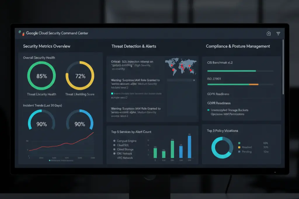 Google Cloud course for cybersecurity professionals with real-time monitoring
