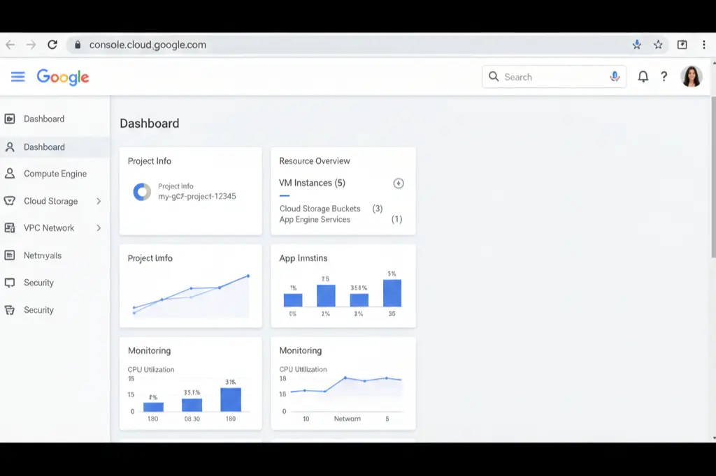 Google Cloud basics course interface for beginners