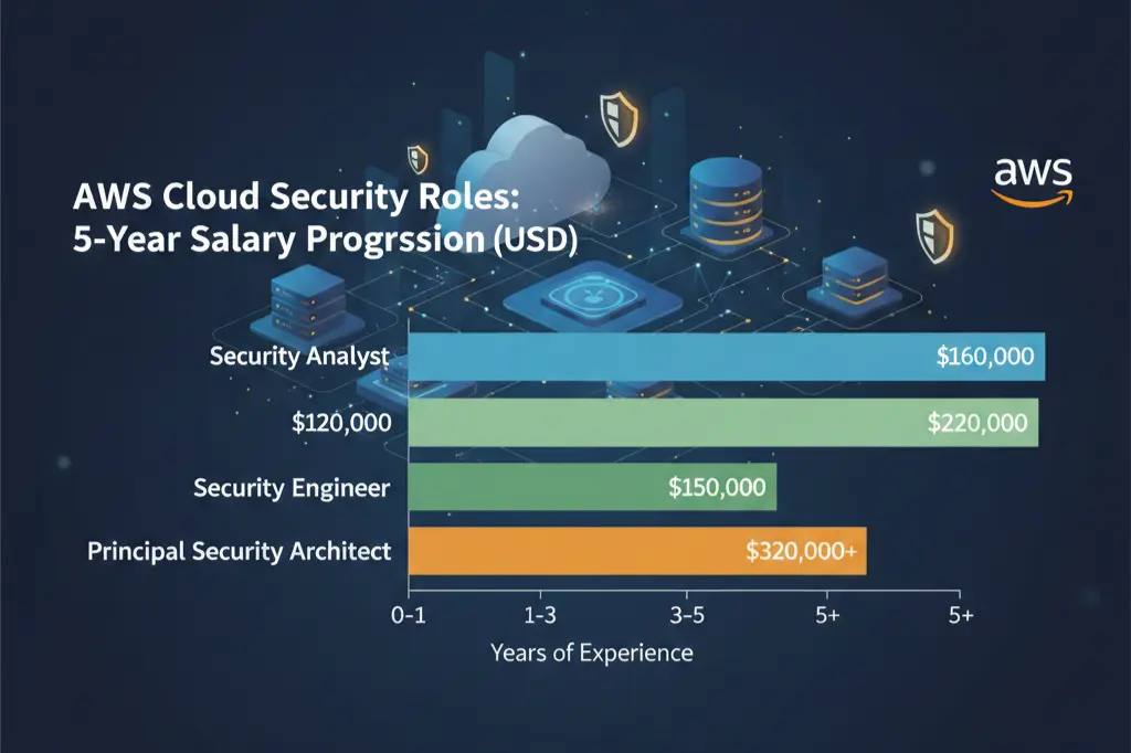 AWS security certification career change salary expectations