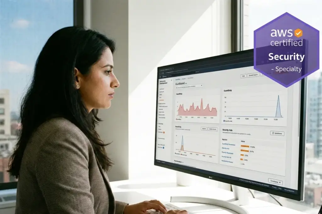 AWS security certification for career change professional training